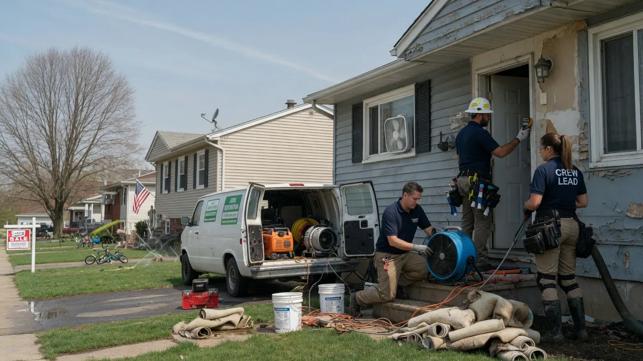 Flood Cleanup in Tehuacana, TX near me