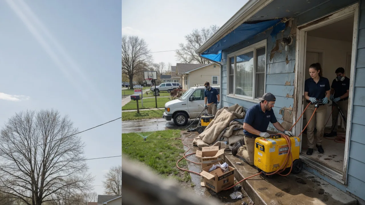 Basement Flood Cleanup in Tehuacana, TX near me